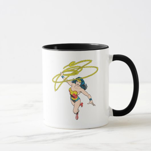 Mug Wonder Woman tient Lasso 2 (Droite)