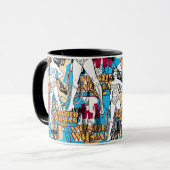 Mug Wonder Woman Toss Motif (Devant gauche)