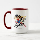 Mug Wonder Woman With Sword - Rejoignez Le Combat (Gauche)