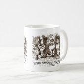 Mug Wonderland Alice Tweedledum Tweedledee Logic Qte (Devant droit)