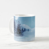 Mug Wonderland d'hiver de nuit (Devant gauche)