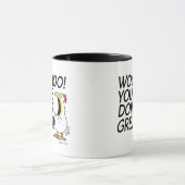 Mug WOO HOO ! TU FAIS BEAUCOUP ! Sandra Boynton (Centre)