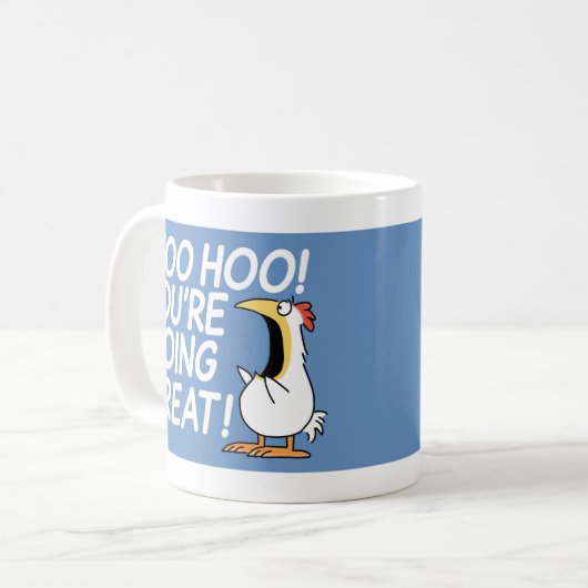 Mug WOO HOO ! TU FAIS BEAUCOUP ! Sandra Boynton (Devant gauche)