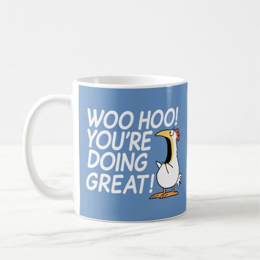Mug WOO HOO ! TU FAIS BEAUCOUP ! Sandra Boynton (Gauche)