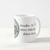 Mug Woodfin- juste au-dessus d'Asheville, droite (Devant droit)