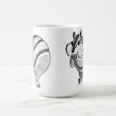 Mug Woodland Animal Art Pencil Cute Chipmunk (Centre)