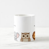Mug Woodland Forest Animals Baby Shower (Centre)