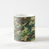 Mug Woodlands Camouflage Outdoorsman Cadeau (Centre)