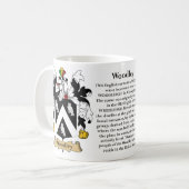 Mug Woodley, l'origine, la signification et la crête (Devant gauche)