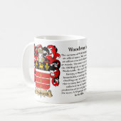 Mug Woodworth, l'origine, la signification et la crête (Devant gauche)