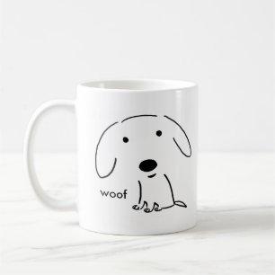 Mug Woof Puppy Chien   Cute personnalisée