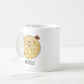 Mug Woofles Doggy Doggy Waffle Pun (Devant gauche)