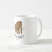 Mug "Wooly World" Mammoth laineuse (Devant droit)
