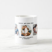 Mug Word Daddy with pictures for Dad (Centre)