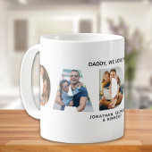 Mug Word Daddy with pictures for Dad