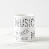 Mug Word de musique (Centre)