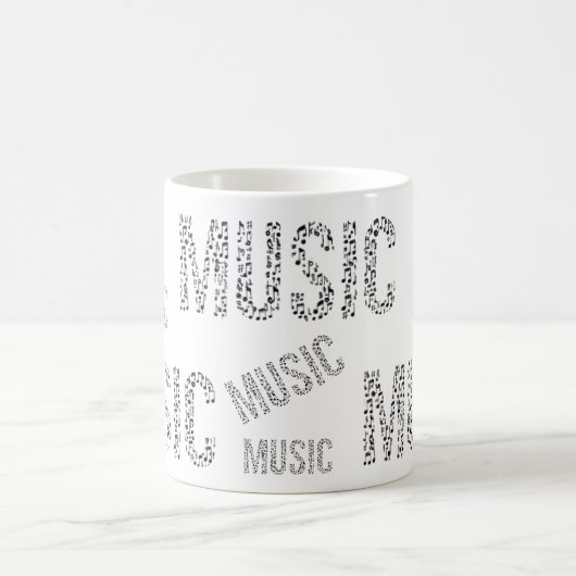 Mug Word de musique (Centre)