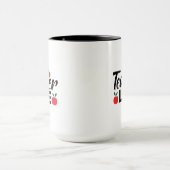 Mug Wordart La Vie d'Enseignant (Centre)