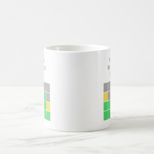 Mug Wordle pour maman (Centre)