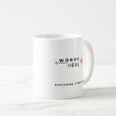 Mug Words Heal (Devant droit)