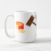 Mug Work For Cheese (Gauche)