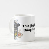 Mug Work From Home - Mouse Jiggler (Devant gauche)