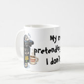 Mug Work From Home - Mouse Jiggler (Devant gauche)