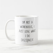 Mug Workaholic (Gauche)