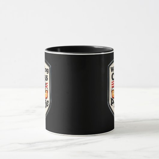 Mug Working Class Pride Badge – Blue Collar Worker (Centre)