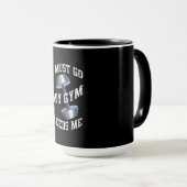 Mug Workout Health and Ness (Devant droit)