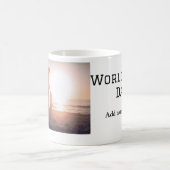 Mug World best dad ever fat ajouter nom texte sport te (Centre)