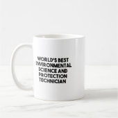 Mug World Best De l'environnement Science Protection T (Gauche)