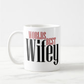 Mug World Best Wifey (Gauche)