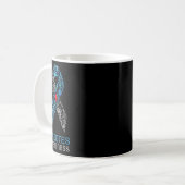 Mug World Diabetes Day Diabetes Awareness Ribbon  (Devant gauche)