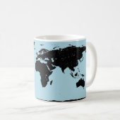 Mug World Map - Planning My Next Adventure - Custom (Devant droit)