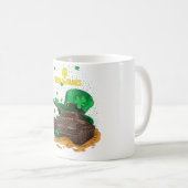 Mug World of Tanks St Patrick's Day Comet Zip (Devant droit)