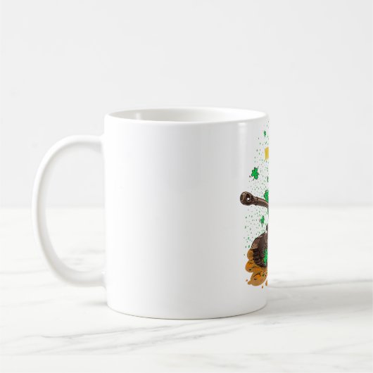 Mug World of Tanks St Patrick's Day Comet Zip (Gauche)