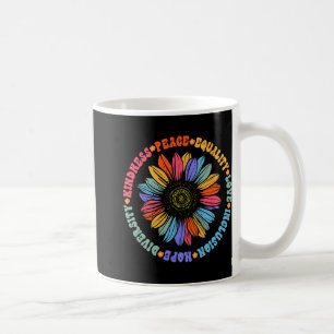 Mug World Peace Supporter Tournesol Floral tenue type