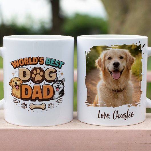Mug World’s Best Dog Dad | Custom Father’s Day