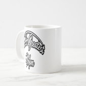 Mug World’s Greatest Mom Elegant Cursive Design (Devant gauche)
