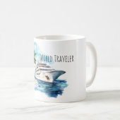 Mug World Travel Cruise Ship (Devant droit)