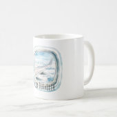 Mug World Travel Window Airplane (Devant droit)