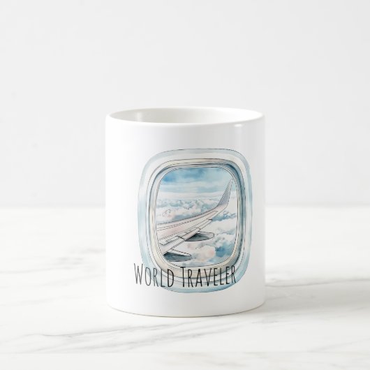 Mug World Travel Window Airplane (Centre)