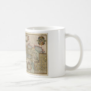 Mug Worldmap antique
