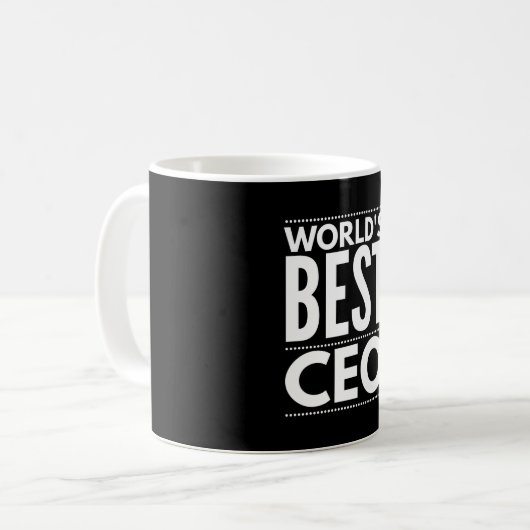 Mug Worlds Best CEO (Devant gauche)