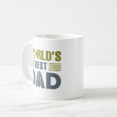 Mug World's Best Dad (Devant gauche)