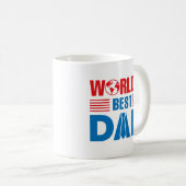 Mug World's Best Dad (Devant droit)