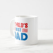 Mug World's Best Dad (Devant gauche)