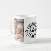 Mug World's Best Grandma Photo 3 Sided (Devant gauche)
