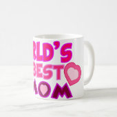 MUG WORLD'S BEST MOM (Devant droit)